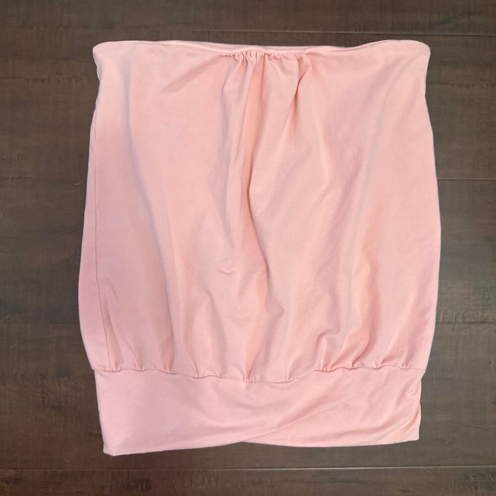 Victoria's Secret Women's Pink Tube Top, Size M, Early 2000's Y2K